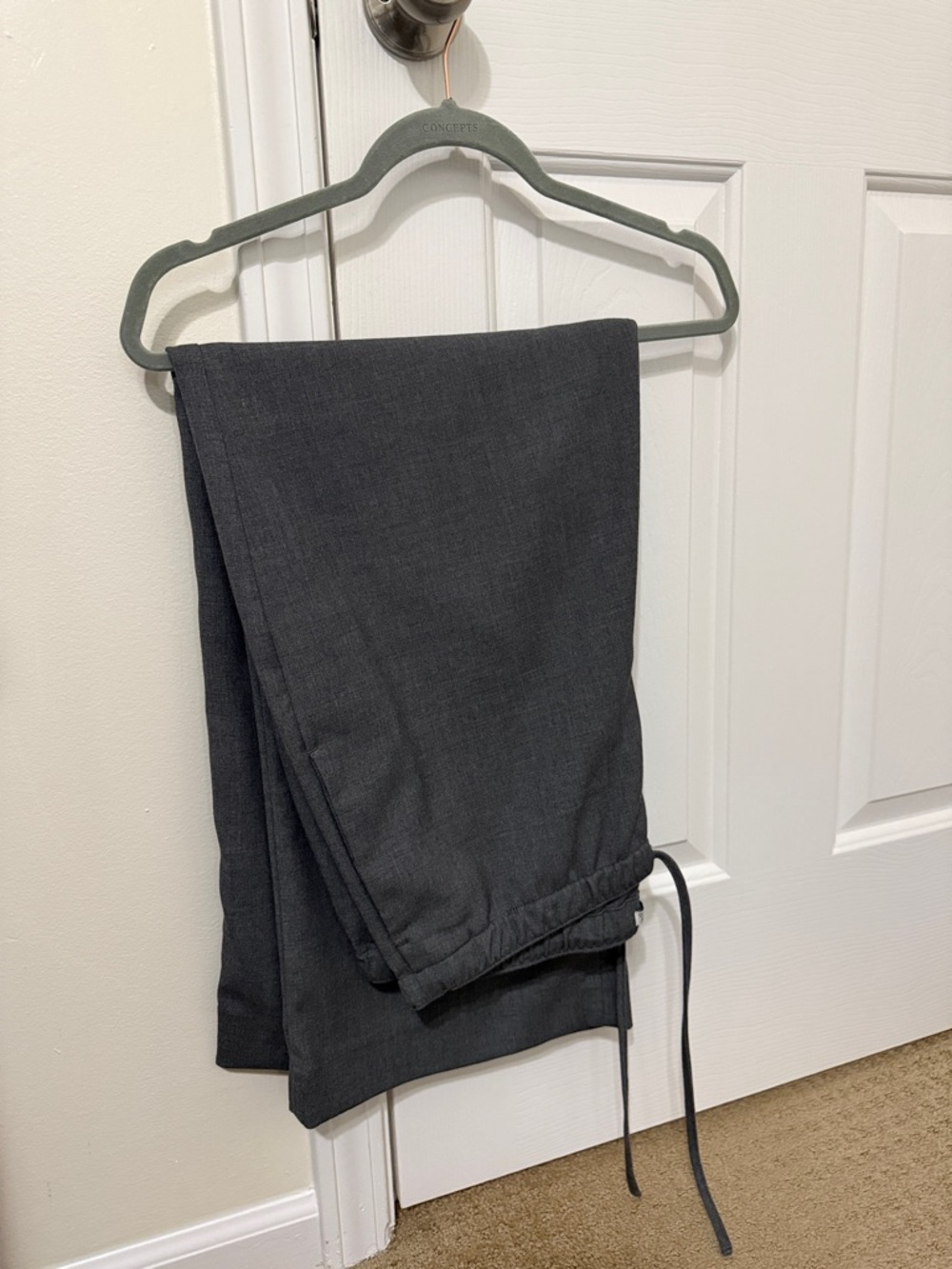 Abercrombie & Fitch Charcoal Drawstring Trousers